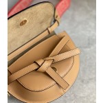 LOEWE upgraded letter wide shoulder strap saddle bag