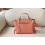 𝐂𝐞𝐥𝐢𝐧𝐞 BELT MICRO BAG in grained calfskin