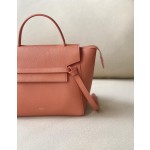 𝐂𝐞𝐥𝐢𝐧𝐞 BELT MICRO BAG in grained calfskin