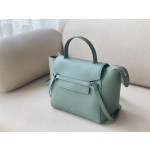 𝐂𝐞𝐥𝐢𝐧𝐞 BELT MICRO BAG in grained calfskin