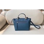 𝐂𝐞𝐥𝐢𝐧𝐞 BELT MICRO BAG in grained calfskin