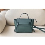𝐂𝐞𝐥𝐢𝐧𝐞 BELT MICRO BAG in grained calfskin