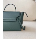 𝐂𝐞𝐥𝐢𝐧𝐞 BELT MICRO BAG in grained calfskin