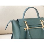 𝐂𝐞𝐥𝐢𝐧𝐞 BELT MICRO BAG in grained calfskin