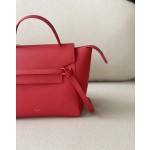 𝐂𝐞𝐥𝐢𝐧𝐞 BELT MICRO BAG in grained calfskin