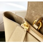 𝐂𝐞𝐥𝐢𝐧𝐞 BELT MICRO BAG in grained calfskin