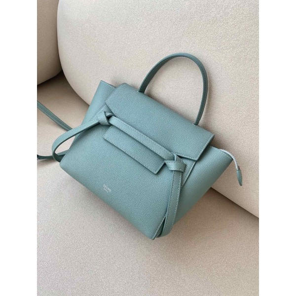 𝐂𝐞𝐥𝐢𝐧𝐞 Belt Bag Catfish Bag Small Grained Calfskin