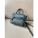 𝐂𝐞𝐥𝐢𝐧𝐞 𝐛𝐞𝐥𝐭 𝐩𝐢𝐜𝐨 𝟏𝟔𝐜𝐦 Grained Calfskin Bag