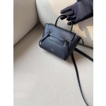 𝐂𝐞𝐥𝐢𝐧𝐞 𝐛𝐞𝐥𝐭 𝐩𝐢𝐜𝐨 𝟏𝟔𝐜𝐦 Grained Calfskin Bag