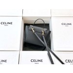 𝐂𝐞𝐥𝐢𝐧𝐞 𝐛𝐞𝐥𝐭 𝐩𝐢𝐜𝐨 𝟏𝟔𝐜𝐦 Grained Calfskin Bag