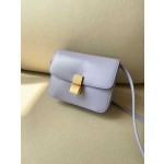 𝐂𝐞𝐥𝐢𝐧𝐞 Box Teen bag in polished calfskin