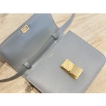 𝐂𝐞𝐥𝐢𝐧𝐞 Box Teen bag in polished calfskin