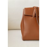 𝐂𝐞𝐥𝐢𝐧𝐞 soft 16 large soft bag in smooth calfskin