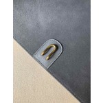 𝐂𝐞𝐥𝐢𝐧𝐞 SANGLE BUCKET bucket bag in soft grained calfskin