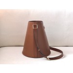 𝐂𝐂𝐞𝐥𝐢𝐧𝐞 BUCKET MAILLON TRIOMPHE cow leather bucket bag