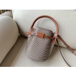 𝐂𝐞𝐥𝐢𝐧𝐞 BUCKET MAILL𝐂𝐞𝐥𝐢𝐧𝐞 BIG BAG NANO bucket bag in tweed and smooth calfskin