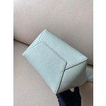 𝐂𝐞𝐥𝐢𝐧𝐞 SANGLE BUCKET Small wide striped fabric bucket bag