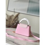 𝐋𝐎𝐔𝐈𝐒 𝐕𝐔𝐈𝐓𝐓𝐎𝐍 M22375 Pink Colorblock Enamel Flower Chain