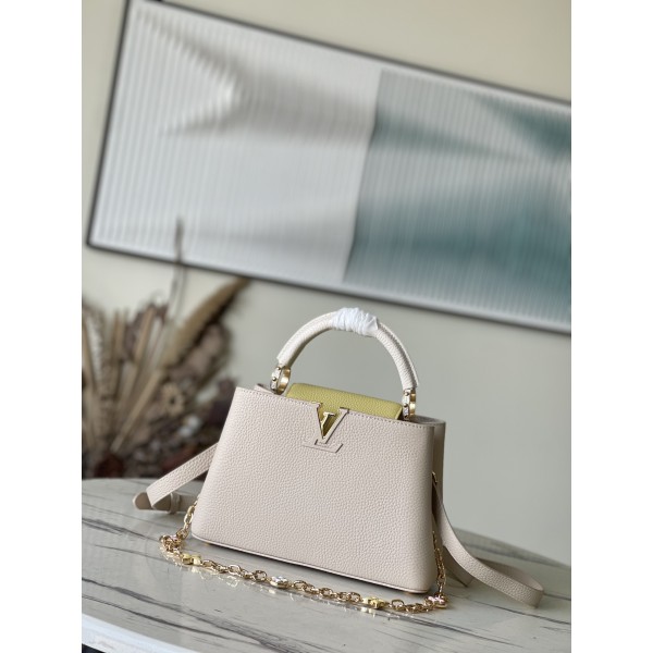 𝐋𝐎𝐔𝐈𝐒 𝐕𝐔𝐈𝐓𝐓𝐎𝐍 M20845 Yellow Colorblock Enamel Flower Chain