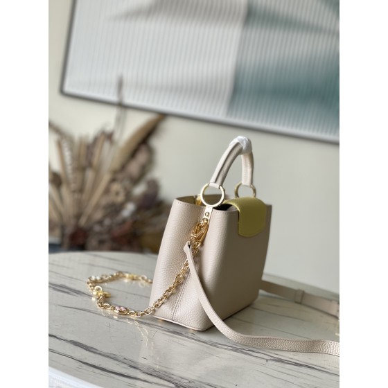 𝐋𝐎𝐔𝐈𝐒 𝐕𝐔𝐈𝐓𝐓𝐎𝐍 M20845 Yellow Colorblock Enamel Flower Chain