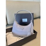 𝐏𝐑𝐀𝐃𝐀 1NE204 Moon Shaped Medium Vintage Bag