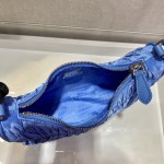 𝐏𝐑𝐀𝐃𝐀 nylon crinkle Hobo underarm bag