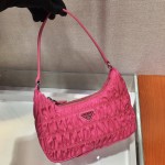 𝐏𝐑𝐀𝐃𝐀 nylon crinkle Hobo underarm bag