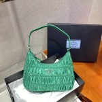 𝐏𝐑𝐀𝐃𝐀 nylon crinkle Hobo underarm bag