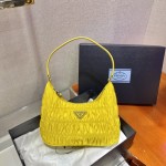 𝐏𝐑𝐀𝐃𝐀 nylon crinkle Hobo underarm bag
