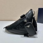 𝐏𝐑𝐀𝐃𝐀 Triangle Crossbody Bag 1BH190