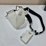 𝐏𝐑𝐀𝐃𝐀 Triangle Crossbody Bag 1BH190