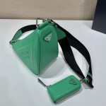 𝐏𝐑𝐀𝐃𝐀 Triangle Crossbody Bag 1BH190