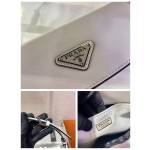 𝐏𝐑𝐀𝐃𝐀 Large flap w/ double shoulder strap 1BD303