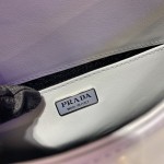 𝐏𝐑𝐀𝐃𝐀 Large flap w/ double shoulder strap 1BD303