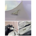 𝐏𝐑𝐀𝐃𝐀  Large Double Shoulder Strap Underarm Bag