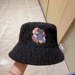 [DIOR Dior] 2023 spring and summer classic old flower fisherman hat
