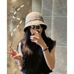 [Gucci Gucci] 2023 new dome playful bucket hat fisherman hat