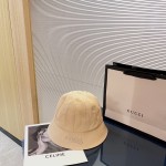 [Gucci Gucci] 2023 new dome playful bucket hat fisherman hat