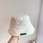 CELINE 2023 new Arc de Triomphe fisherman hat bucket hat