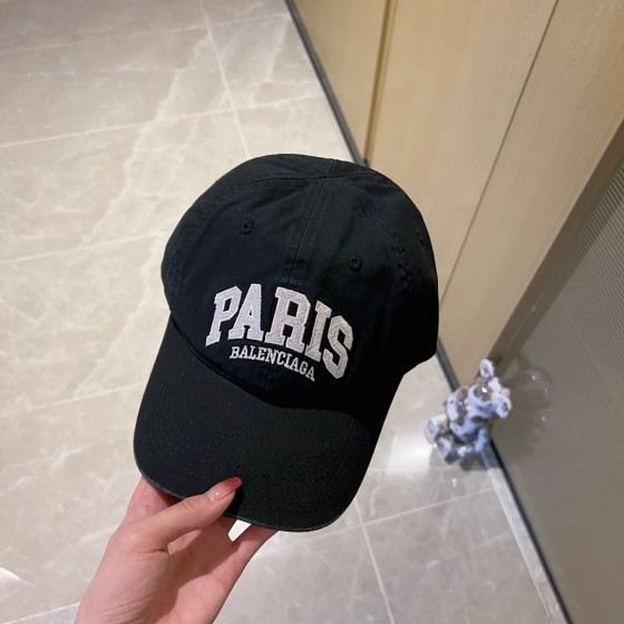 [Balenciaga] 2023 new style embroidered baseball cap