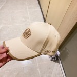 [CHANEL Chanel] 2023 new style embroidered baseball cap
