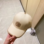 [CHANEL Chanel] 2023 new style embroidered baseball cap