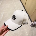 [CHANEL Chanel] 2023 new style embroidered baseball cap