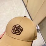[CHANEL Chanel] 2023 new style embroidered baseball cap