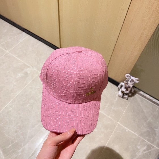 [Fendi] 2023 New Embroidered Simple Baseball Cap