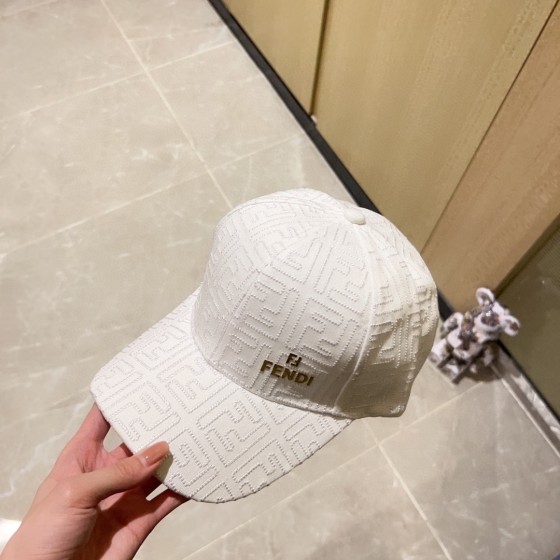[Fendi] 2023 New Embroidered Simple Baseball Cap