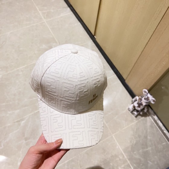 [Fendi] 2023 New Embroidered Simple Baseball Cap