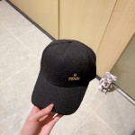 [Fendi] 2023 New Embroidered Simple Baseball Cap