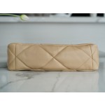 𝗖𝗛𝗔𝗡𝗘𝗟 ❶❾ 𝗕𝗔𝗚 Original lambskin series ❥ Genuine leather ❥ Medium ❥ Apricot