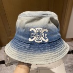 [Loewe Luo Yiwei] 2023 new denim old fisherman hat